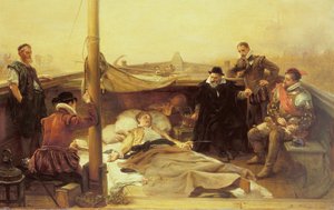 The Last Days of Sir Philip Sidney by Robert Alexander Hillingford
