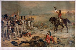 The Last Stand of the Imperial Guards at Waterloo, General Hill Calling on the Enemy to Surrender