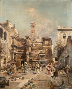 A Roman Street Scene