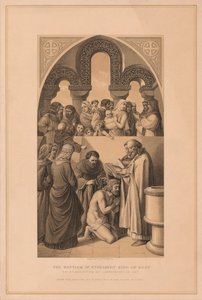 The Baptism of Ethelbert King of Kent, 597 1878 by Robert Anderson