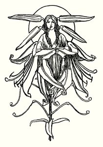 Illustration for Poems by John Keats by Robert Anning Bell