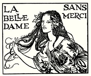 Illustration for Poems by John Keats: La Belle Dame Sans Merci by Robert Anning Bell