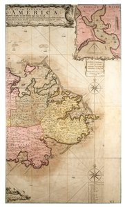 A new and exact map of the island of Antigua in America, according to a survey made in the years 1746-1748, c.1749 by Robert Baker