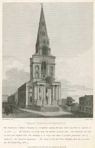 Christ Church, Spitalfields, London by Robert Blemell Schnebbelie