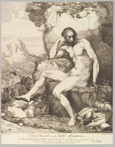 Don Quixote in the Sable Mountains by Robert Blyth