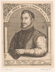 Portrait of Janus Dousa by Robert Boissard