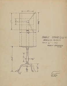 Candle Stand by Robert Brigadier