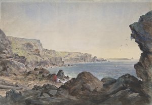 Foilhummerum Bay, Valentia, Looking Seawards from the Point at Which the Cable
