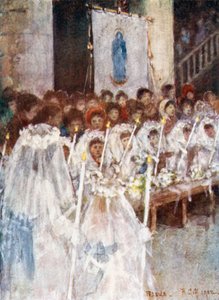 A First Communion in the Cathedral of Fiesole