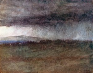A Storm, Sweeping Over the Valley of the Arno
