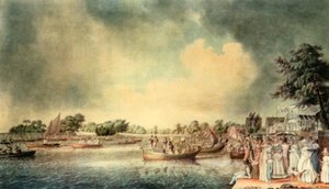 A Rowing Match at Richmond, 1793, 1942