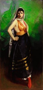 Betalo Rubino, Dramatic Dancer by Robert Cozad Henri