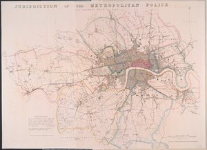 Jurisdiction of the Metropolitan Police by Robert Dawson