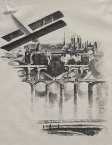 The Bridges of Paris and Notre-Dame by Robert Delaunay