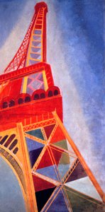 The Eiffel Tower, 1926 by Robert Delaunay