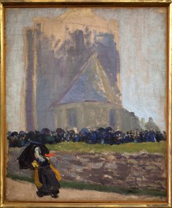 The square tower in Saint Guenole