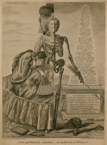 Life and Death Contrasted - or An Essay on Woman by Robert Dighton