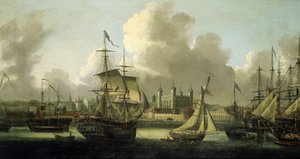 Sailing in London, Description of the Tower of London on the Left