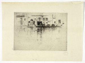 Gondolas and Venetian Palace