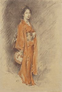 Japanese Woman in Kimono