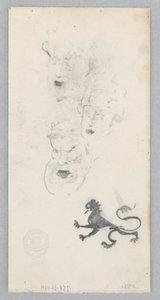 Rampant Lion by Robert Frederick Blum