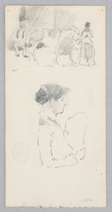 Street Scene by Robert Frederick Blum
