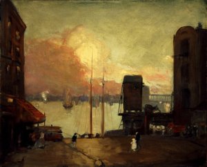 Cumulus Clouds, East River, 1901-1902
