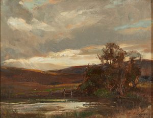Evening On the Swire Road, Ettrick Bridge