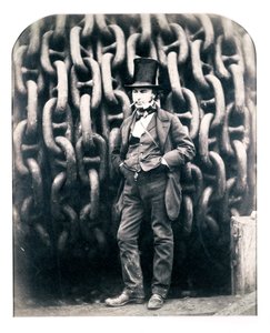 Isambard Kingdom Brunel, British engineer by Robert Howlett
