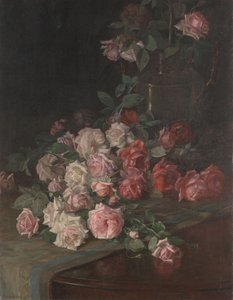 Roses and Mahogany by Robert Jenkins Onderdonk