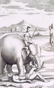 An Execution by an Elephant, Published 1681