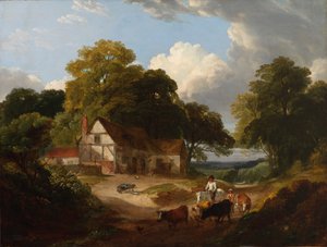 Barnyard Scene