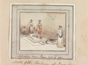 A Durbar Scene, Poona, October 3, 1792 by Robert Mabon