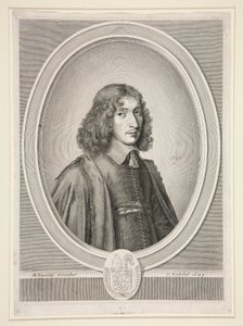 Abbot of Sainte-Croix of Bordeaux, then Master of Requests (1625-1712) by Robert Nanteuil