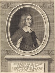 Georges de Scudery by Robert Nanteuil