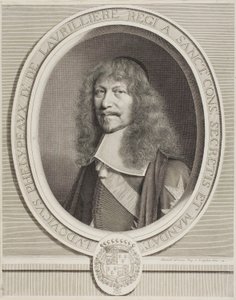 Louis Phélypeaux de la Vrillière by Robert Nanteuil