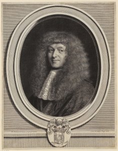 Portrait of Honoré Courtin by Robert Nanteuil