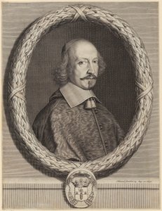 Portrait of Cardinal Jules Mazarin by Robert Nanteuil