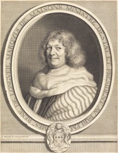 Rene, Marquis de Maisons by Robert Nanteuil