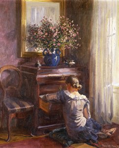 A Woman in an Interior