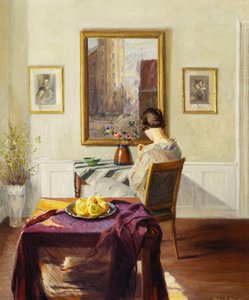 A Woman in an Interior