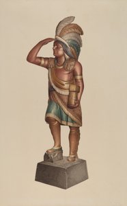 Cigar Store Indian by Robert Pohle