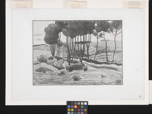 The Poplars by Robert Polhill Bevan