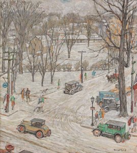 Street Scene in Winter