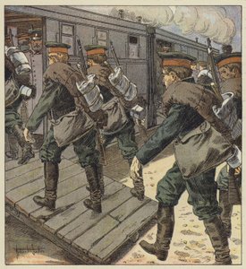 Embarkation of Russian Troops by Robert Salles
