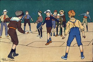 Theque (Team Game with Ball and Stick) by Robert Salles
