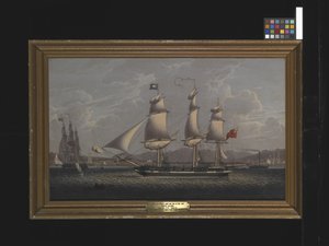A British Packet Ship on the Clyde