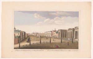 A Prospect of the Parliament House, in College Green, Dublin