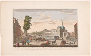 View of the Exchange in Rotterdam (Holland)