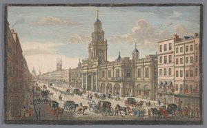 View of the Royal Exchange in London